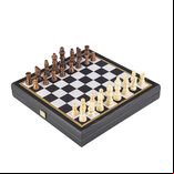 Chess, Backgammon, Ludo, Snakes & Ladders Wooden Games Compendium