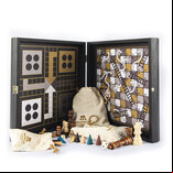 Chess, Backgammon, Ludo, Snakes & Ladders Wooden Games Compendium (Black)