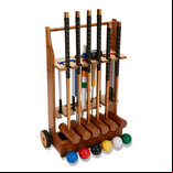 Uber Games 6 Player Garden Croquet Set with Croquet Stand