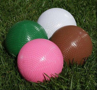Set of Townsend/Hurlingham Croquet Balls (16oz, full size, 2nd colours)