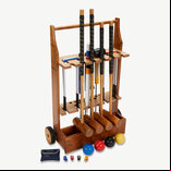 Uber Games Pro Croquet Set with a stand