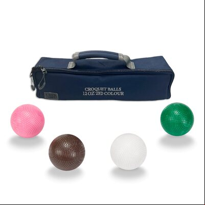 Uber Games Set of 4 Croquet Balls (12oz composition - 2nd Colours)
