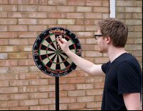 Darts Master Dartboard Stand (dartboard not included)
