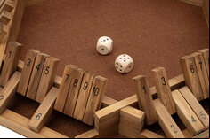 6 Player Shut the Box - 10 numbers
