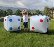 GoSports 24 inch Giant Inflatable Dice - Set of 2