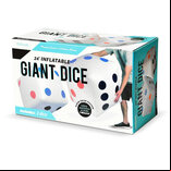 GoSports 24 inch Giant Inflatable Dice - Set of 2