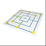 XXL Nine Mens Morris & Checkers Game