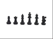 Garden Games Giant Chess Set (64cm King, Pieces Only, Without Board)
