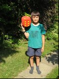 1 Giant Foam Die - 16cm - RED