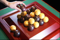 Gigamic Giant Pylos Game - 58cm Wooden Board with Giant Wooden Balls