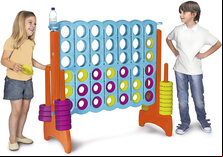 Mega 4 in a Line (2020 version with drink / cup holders)