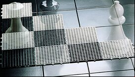 Rolly Mini-Giant Draughts Pieces (without board)