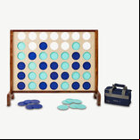 Deluxe Wooden Giant 4-in-a-Row Game, 120 x 100 cm