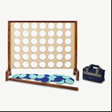 Deluxe Wooden Giant 4-in-a-Row Game, 120 x 100 cm