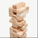 Uber Games Tumble Towers - Hardwood