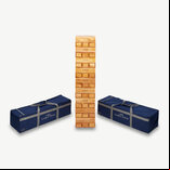 Uber Games Tumble Towers - Varnished Hardwood