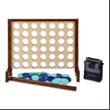 Wooden Garden 4-in-a-Row Game