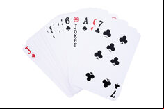 XXL Plastic Coated Playing Cards
