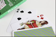 XXL Plastic Coated Playing Cards