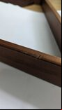 15 Ball Pool Triangle, Real Mahogany (for 2 1/4 inch balls)