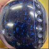 Taylor ACE Dark Blue / Blue Bowls - Set of 4, Heavy, Size 2, Progrip