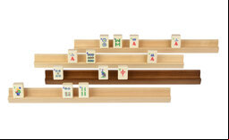 Longfield Games Set of 4 Mah Jong (Mahjong) Tile Racks - 35cm