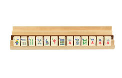 Longfield Games Set of 4 Mah Jong (Mahjong) Tile Racks - 35cm