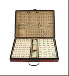 Large Mah Jong (Mahjong) Set in Case with XL Tiles
