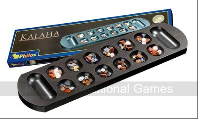 Philos Large Mancala / Kalaha - Black