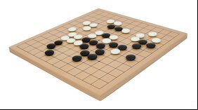 Dual-Side Wooden Go Board - 13 x 13 & 9 x 9 Layout