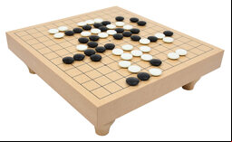 13 x 13 Go Board with Legs (36mm thick, beech veneer, no stones)