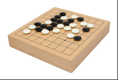 9 x 9 Go Board (36mm thick, beech wood veneer, no stones)
