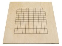 Go Masters - Starter Go Set - Wooden Board (19x19 & 13x13)