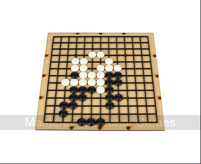 Aigo Go Set for the Blind - 13 x 13 (approx. 180 stones) Aigo Go Set for the Blind - 13 x 13 (approx. 180 stones)