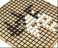 Aigo Go Set for the Blind - 19 x 19 (approx. 360 stones)