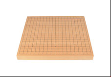 Go Masters Intermediate Go Set - Wooden Board, Glass Stones & Bowls