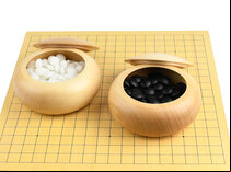 Wooden Go Bowls - Pair, Linden Wood, Natural Finish