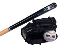 Bronx Baseball Bat, Ball & Glove Set