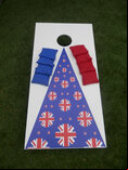 Cornhole - Garden Plus Half Set - 1 board, 8 bags [Britpop]