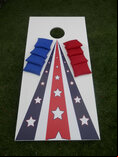 Cornhole -  Garden Plus Half Set - 1 board, 8 bags [Starstruck]