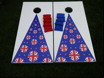 Cornhole - Garden Plus Full Set - 2 boards, 8 bags [Britpop]