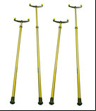 Upgrade from 4 standard to telescopic Shuffleboard cues