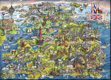 Beautiful Britain 1000 piece Jigsaw Puzzle
