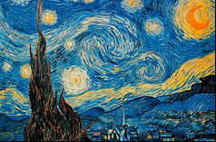Van Gogh Starry Night 1000 piece Jigsaw Puzzle