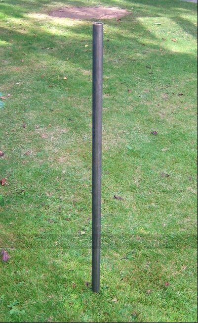 Metal pipe - post for Aunt Sally