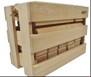 Bex Kubb Original in Wooden Box - Rubberwood