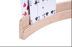 Double Wooden Card Holders - 35cm