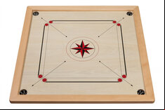 Philos Carrom Set with Accessories (Regulation-Size Carrom Board)