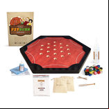 Pitrush - Disk Flicking Action Game (Cherry / Ebony Board)