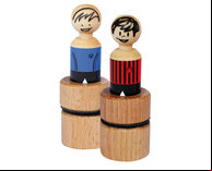 2 Weykick Football Figures 890 (complete)